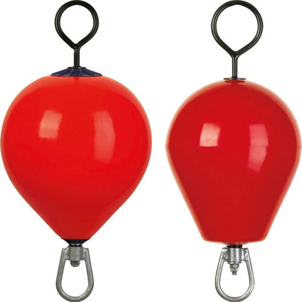 Ringboye aus rotem PVC