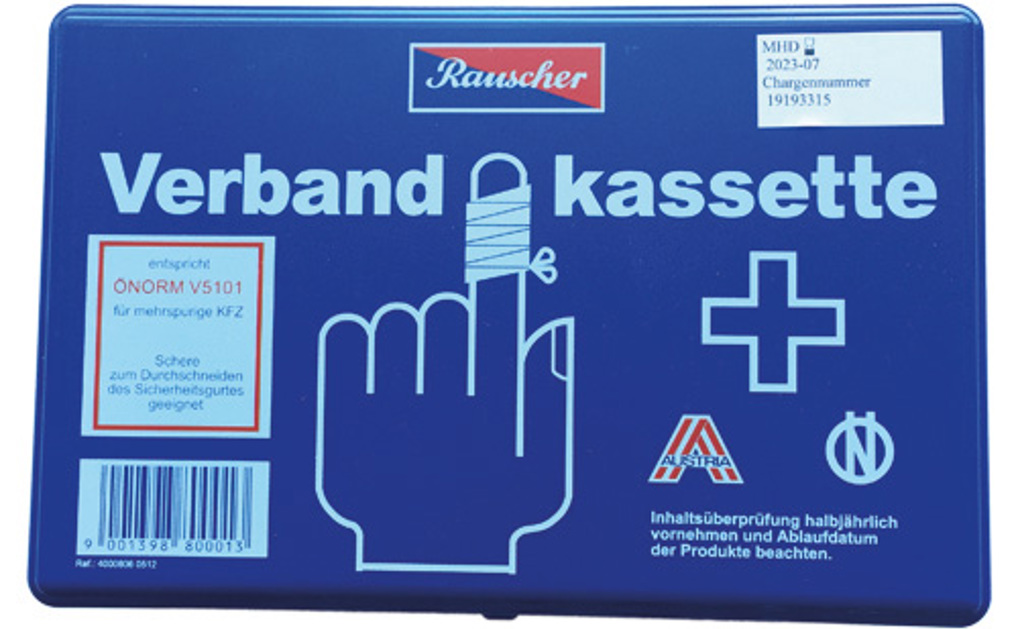 Erste Hilfe Kassette (Ö Norm)