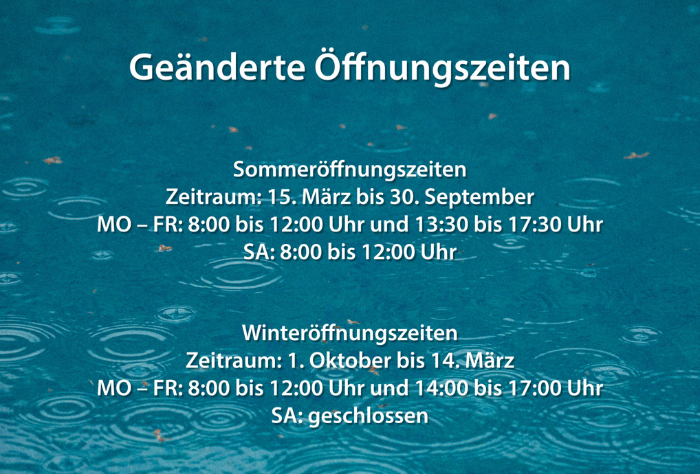 Oeffnungszeiten 2024 Neu
