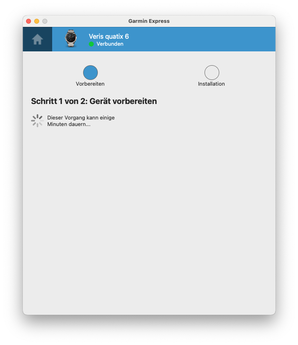 14. Gerät Vorbereiten