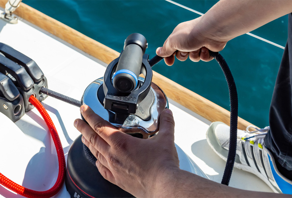 Mit dem richtigen Dreh: Die Easysea Flipper Winschkurbel