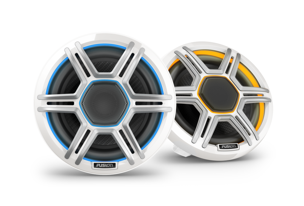 Garmin Fusion Apollo Speakers 6,5 Zoll Sportswhite Blau Und Orange (C) Garmin Deutschland